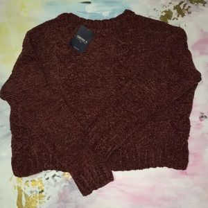 Fashionable Knit Oversized Top